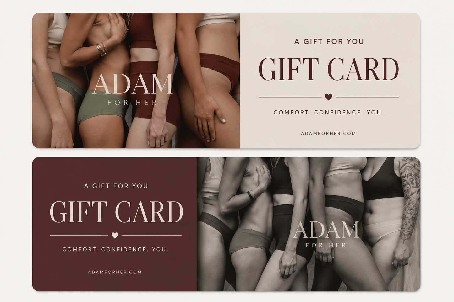 Adam For Her Gift Card