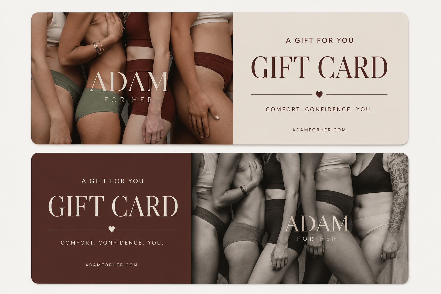 Adam For Her Gift Card