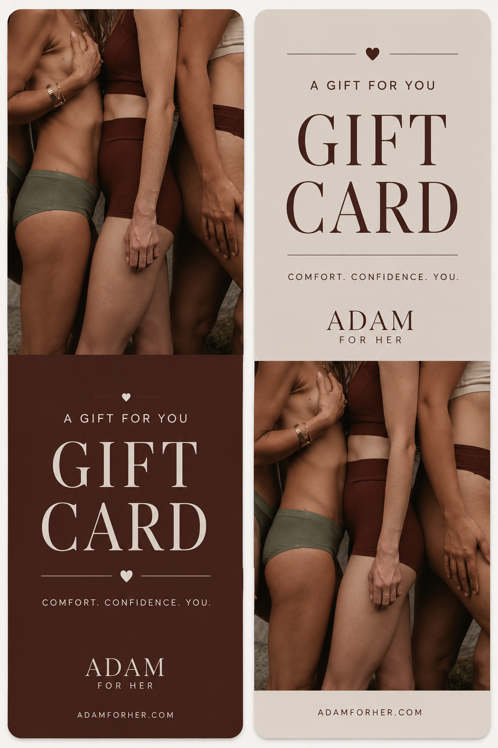 Adam For Her Gift Card