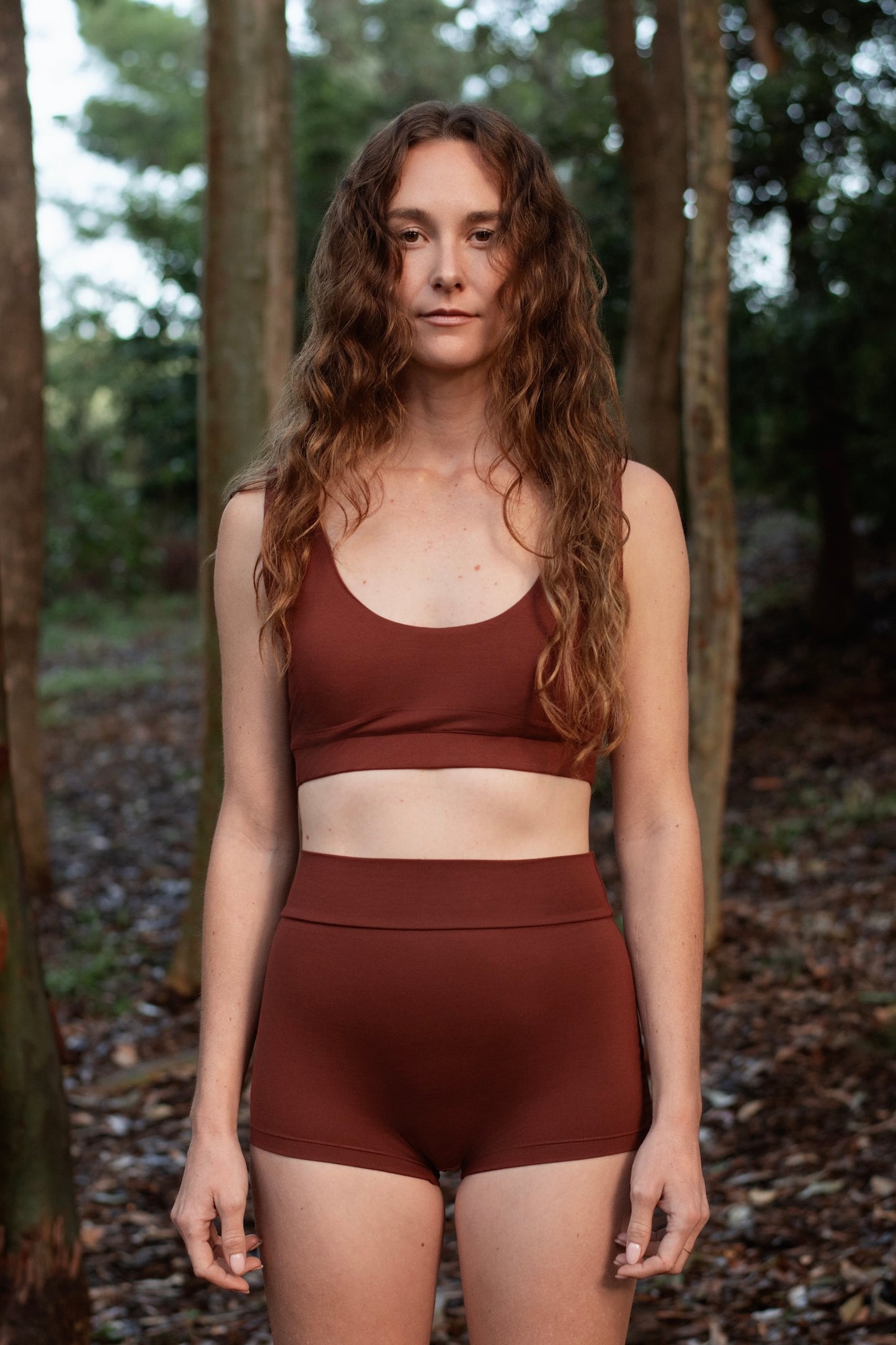 Harbor High Rise Boxer in Wine