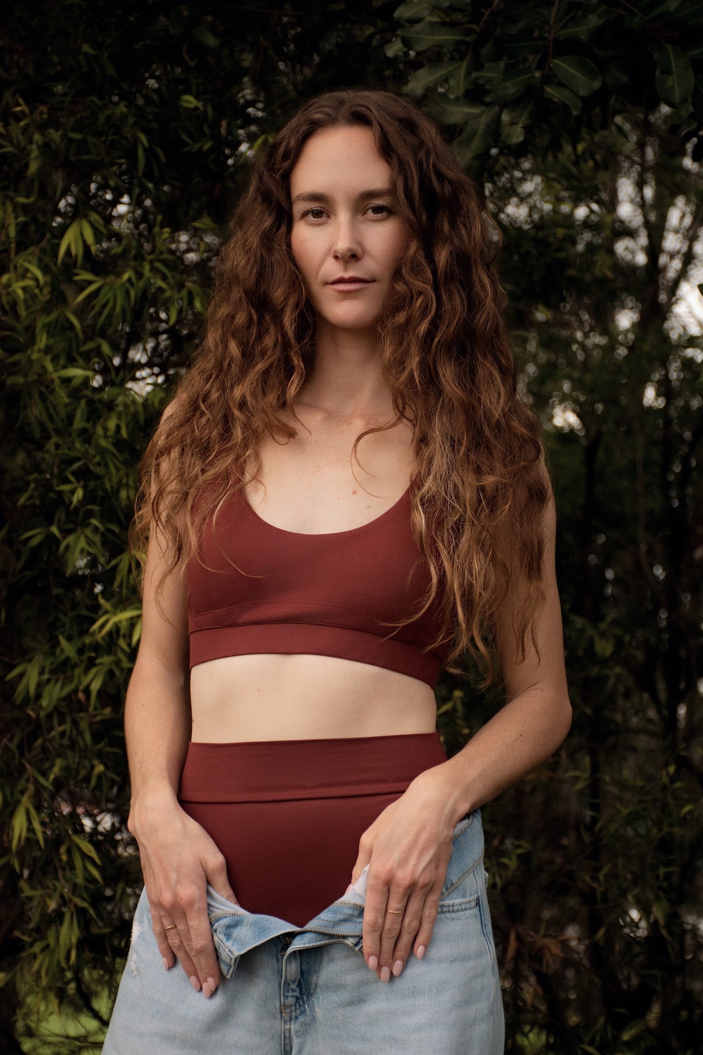 Haven Allrounder Bralette in Wine