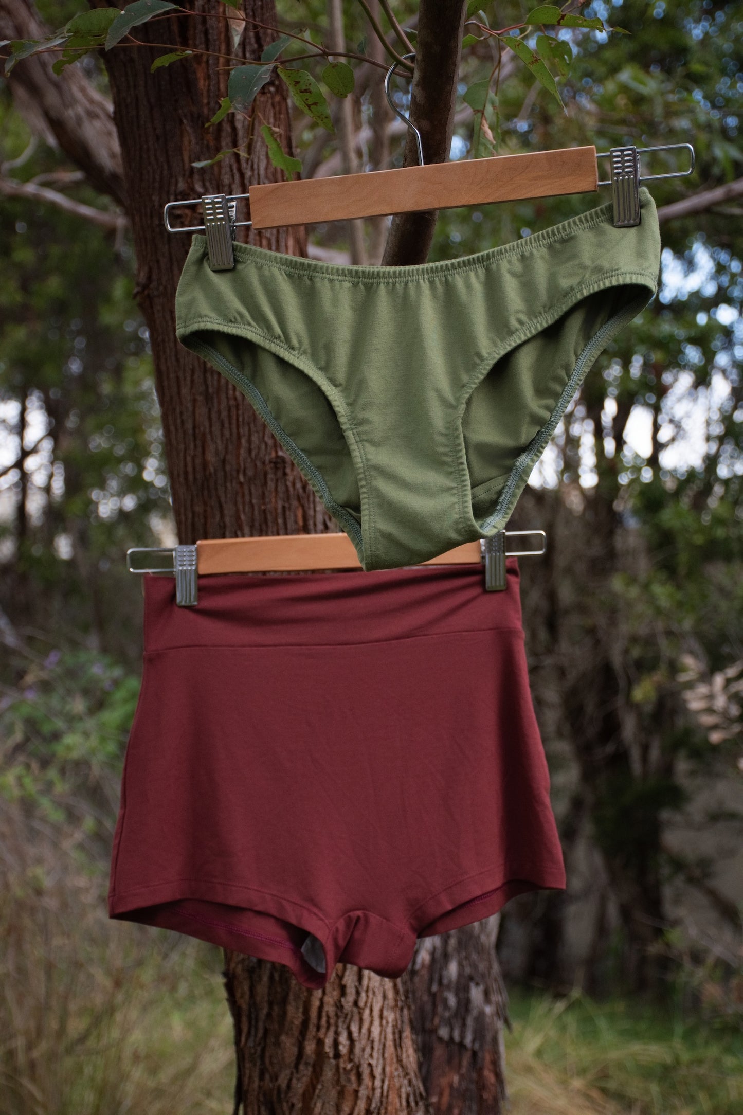 Harbor High Rise Boxer in Wine