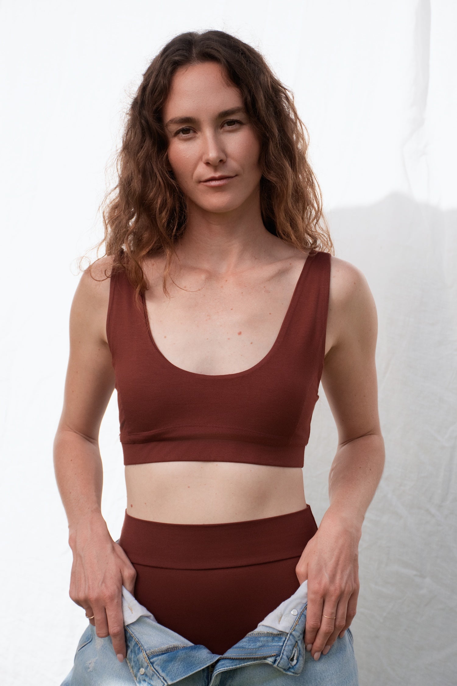 Haven Allrounder Bralette in Wine